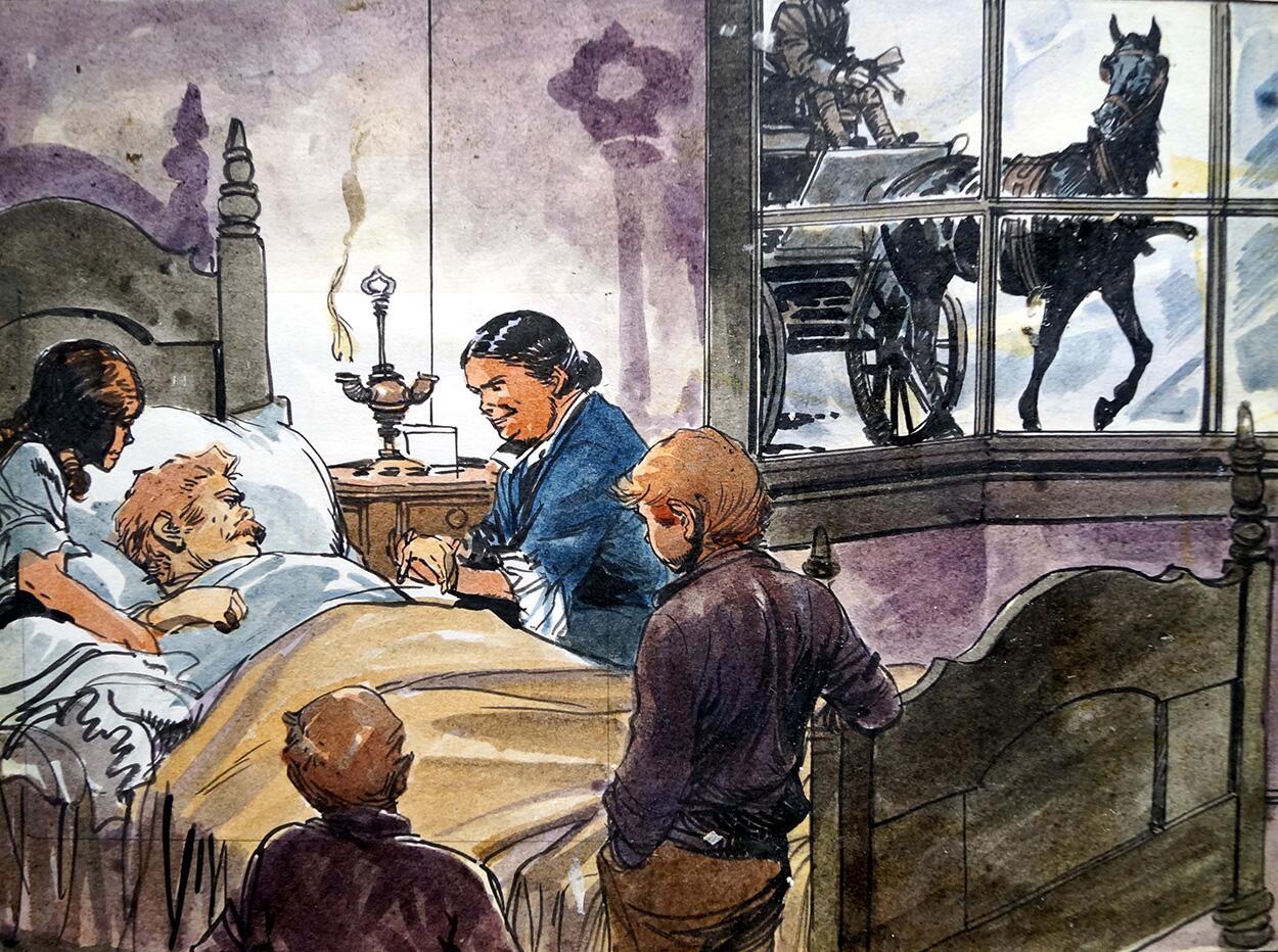 Black Beauty - The Convalescent art by Carlos Roume