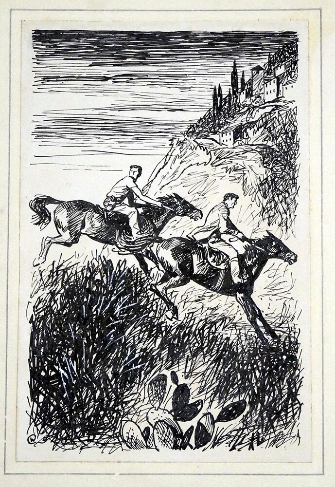 An Adventure Story art by Charles Clixby Watson