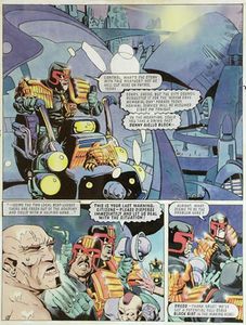 Judge Dredd: Do the Wrong Thing 49-2 art by Pete Smith