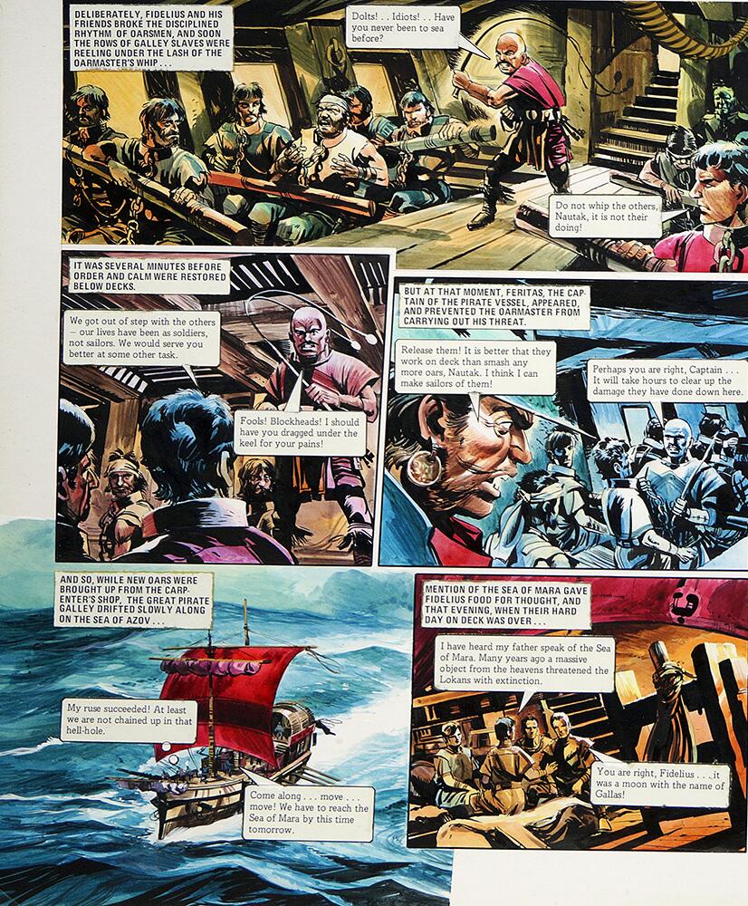 Left Hand Page art by Gerry Wood