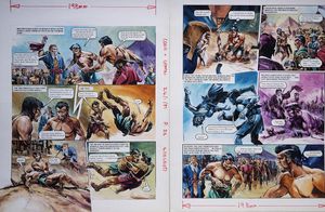 Concealed Weapon from ''The War of The Zolts' (TWO pages) art by Gerry Wood