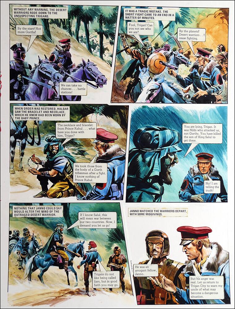 Second Page art by Gerry Wood