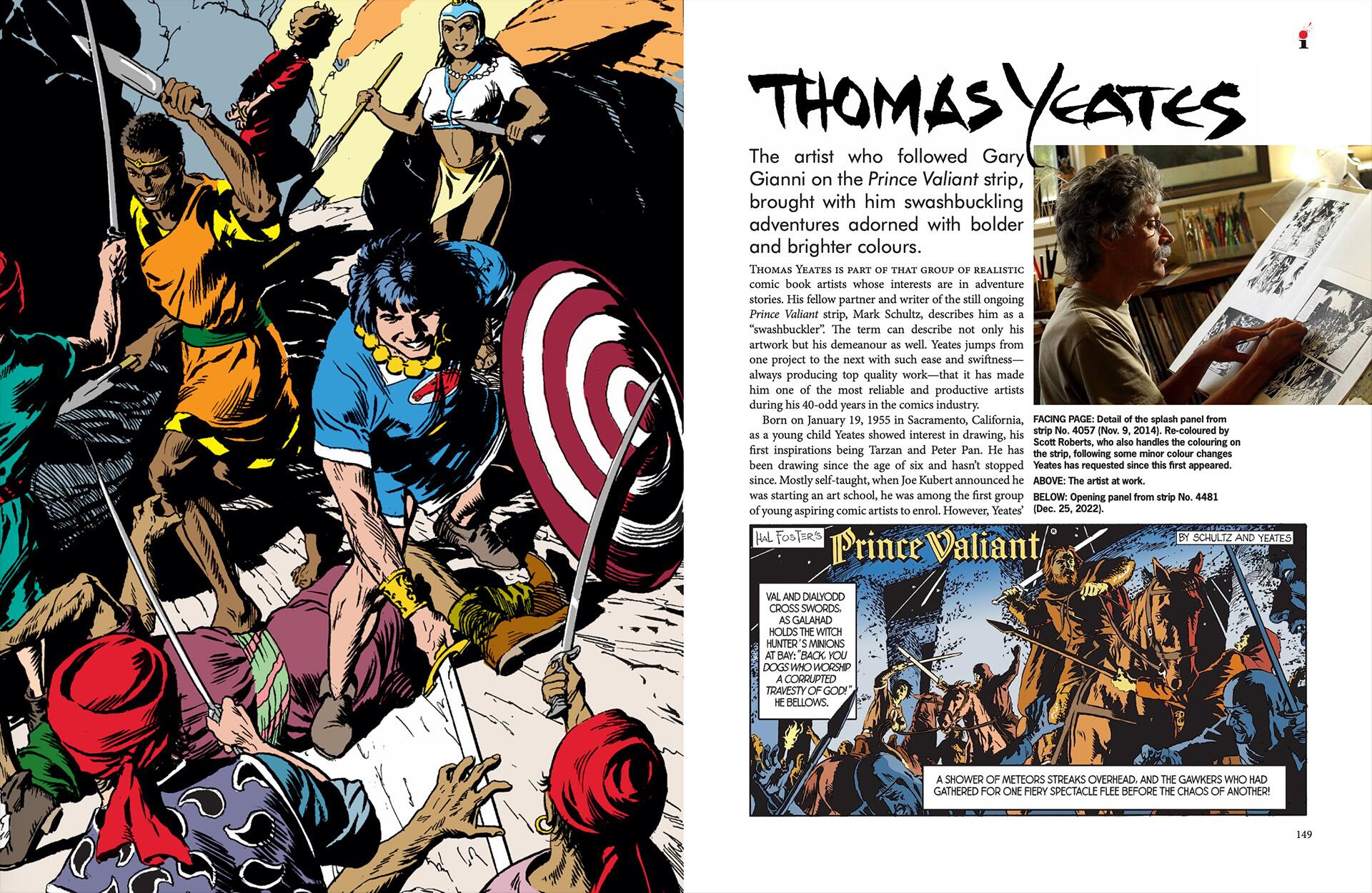 Thomas Yeates, Prince Valiant Artists (illustrators Hardcover Special #19)