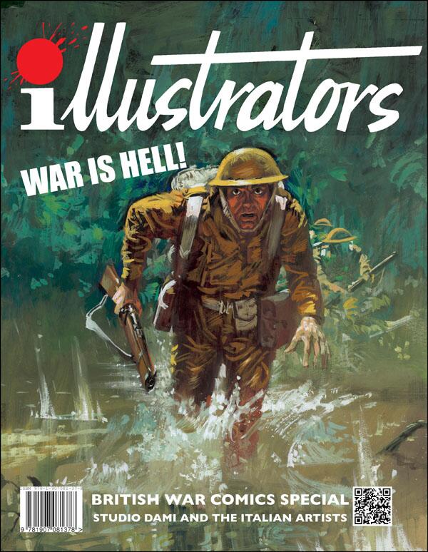 back cover, British War Comics: Studio Dami and the Italian Artists (illustrators Special #2)