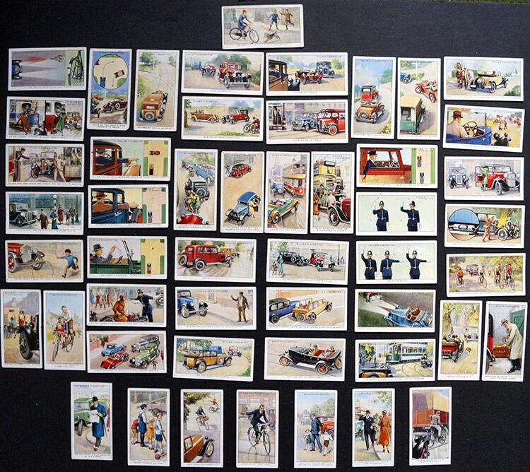 Complete Set of 50 'Safety First' Wills Cigarette Cards (1937)