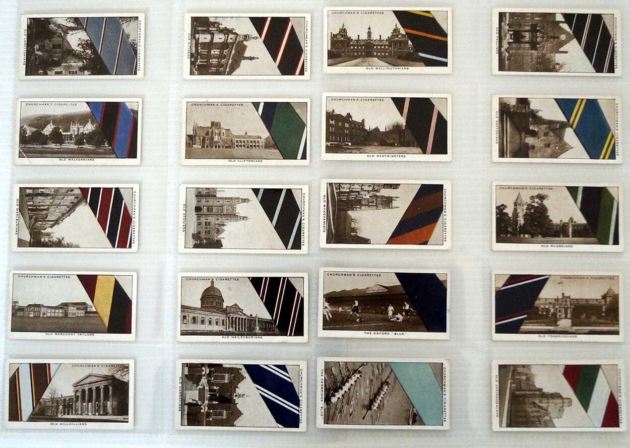 Well Known Ties (First series)   Full set of 50 cards (1934)