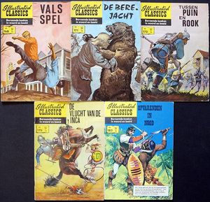 Assorted Classics Illustrated: Bundle 18 (Dutch editions, 5 issues)
