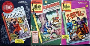 Assorted Classics Illustrated: Bundle 4 (Stories By Famous Authors Illustrated, 3 issues) by William Shakespeare; Rafael Sabatini