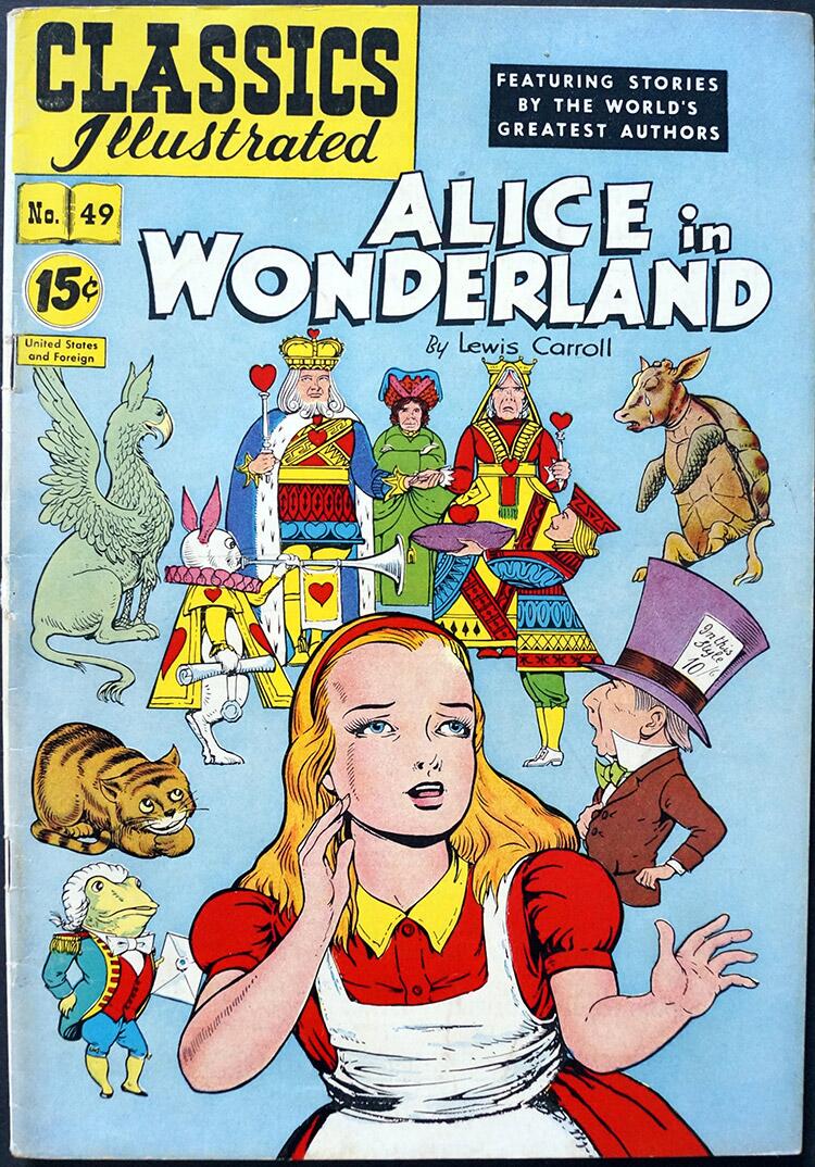 Classics Illustrated #49: Alice In Wonderland (USA Edition)