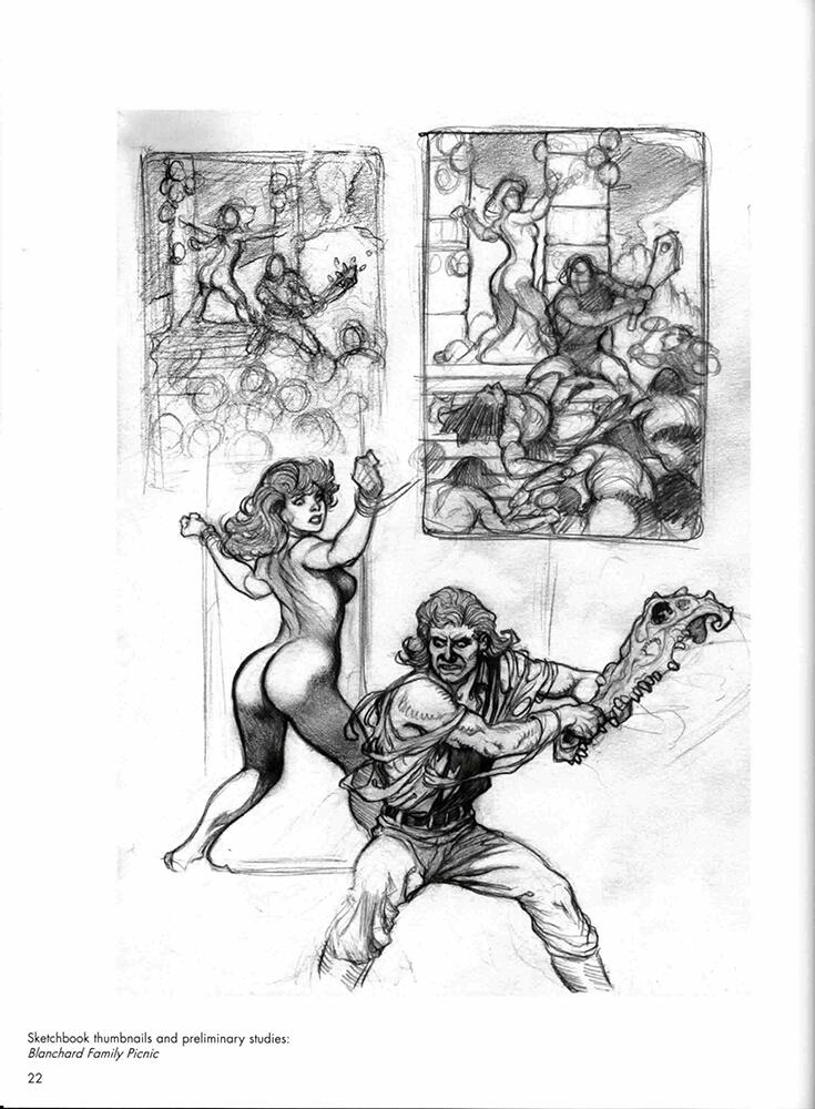 Mark Schultz Various Drawings Volume 1, A Collection of Studies and Finished Works by Mark Schultz