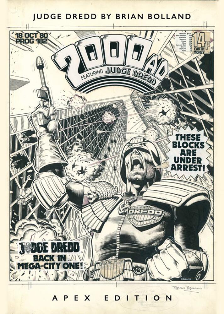 Judge Dredd by Brian Bolland: Apex Edition Slipcase by Brian Bolland
