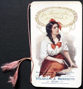 Valsecchi & Morosetti Calendar: 'La Fanciulla del West' (1913)