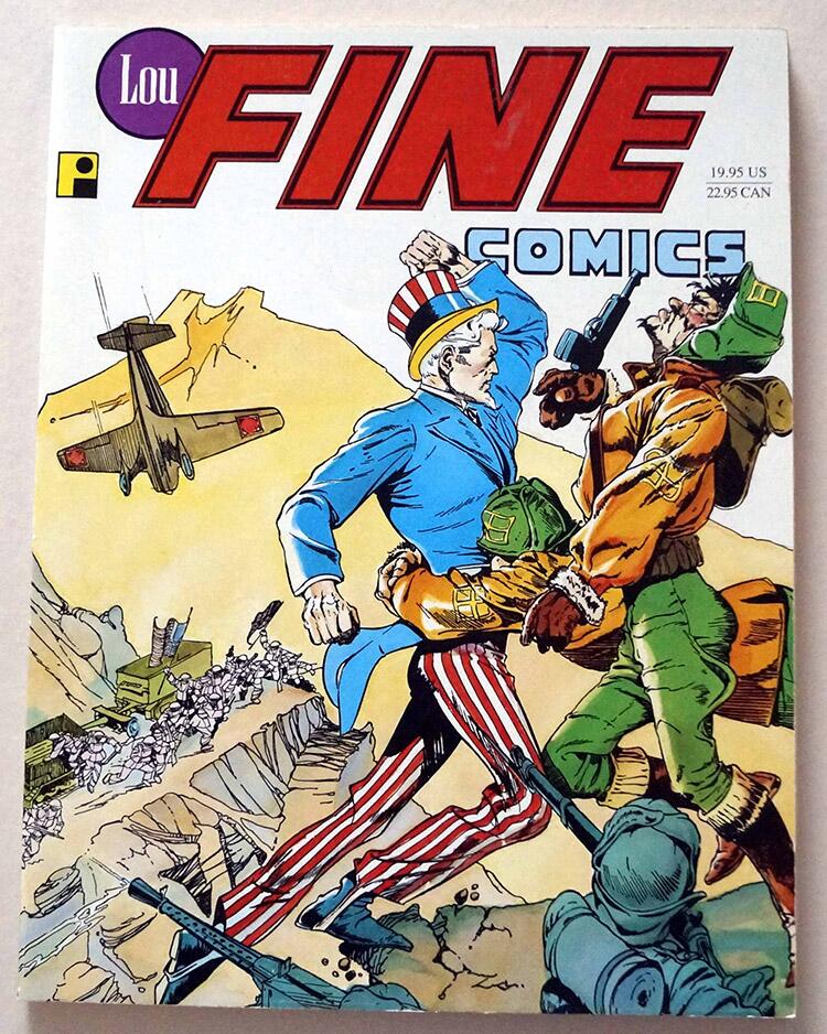Lou Fine Comics by Greg Theakston