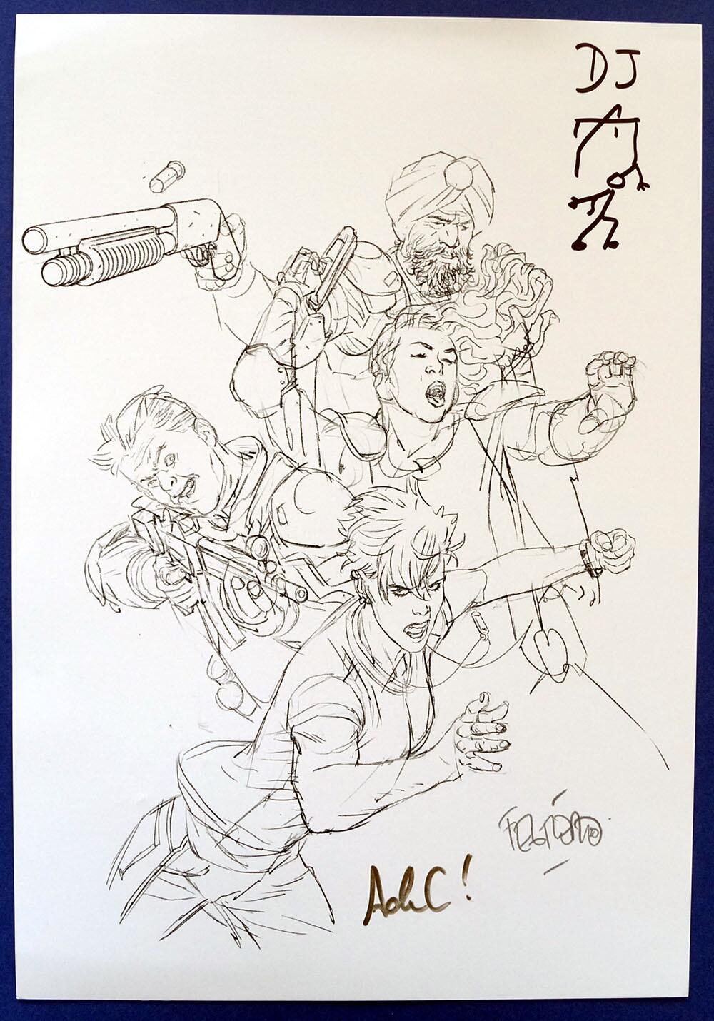 Signed Print, Madi: Once Upon a Time in the Future (Deluxe Edition)