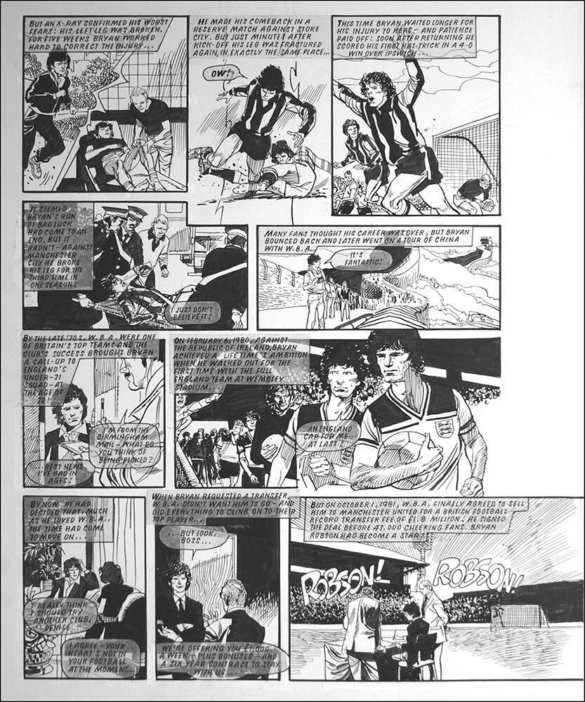 2nd page of episode art by John M Burns