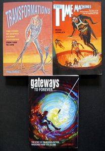 The Story of the Science-Fiction Pulp Magazines (3 Volumes) by Mike Ashley