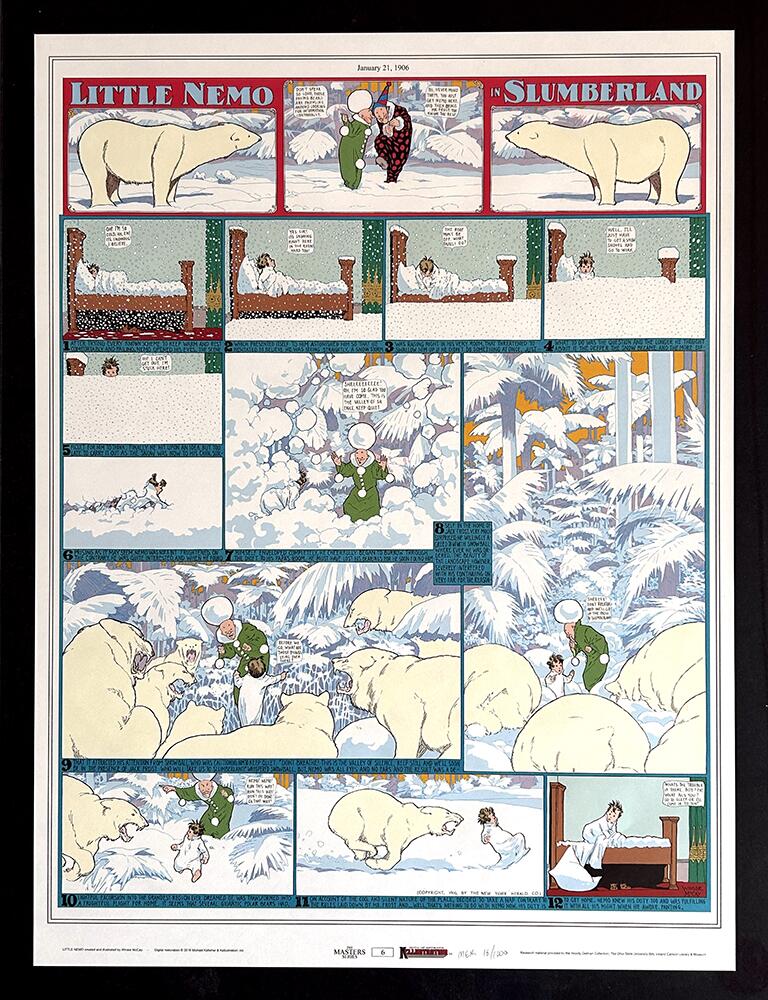 Winsor McCay Little Nemo in Slumberland Print 1 art by Winsor McCay