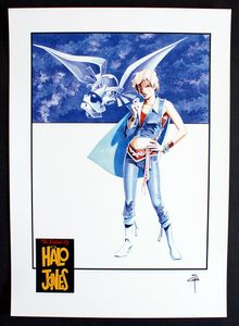 Ian Gibson: Halo Jones 7 art by Ian Gibson