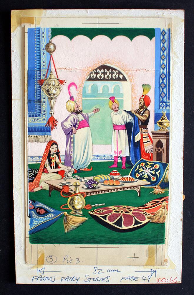 Judar & His Brother: Dressing art by Ron Embleton