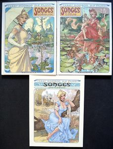 Songes Volume 1 & 2 + Sketchbook (French Language Editions) by Denis-Pierre Filippi