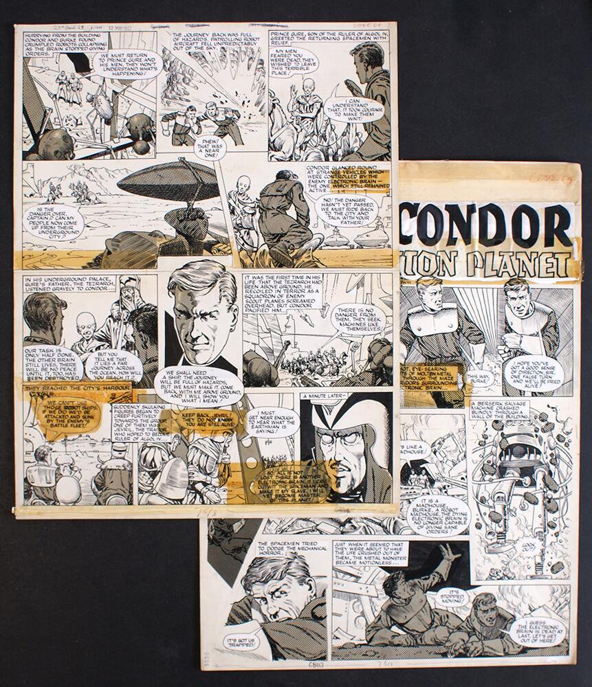 Page 2 art by Brian Lewis