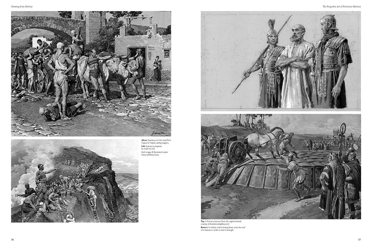 Drawing from History: The Forgotten Art of Fortunino Matania by Lucinda Gosling; foreword by James Gurney