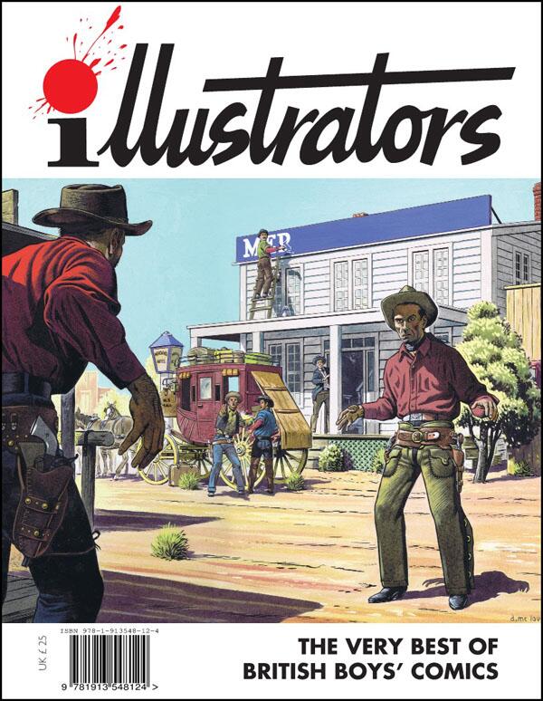 back cover, The Very Best of British Boys' Comics (illustrators Special #12) ONLINE EDITION
