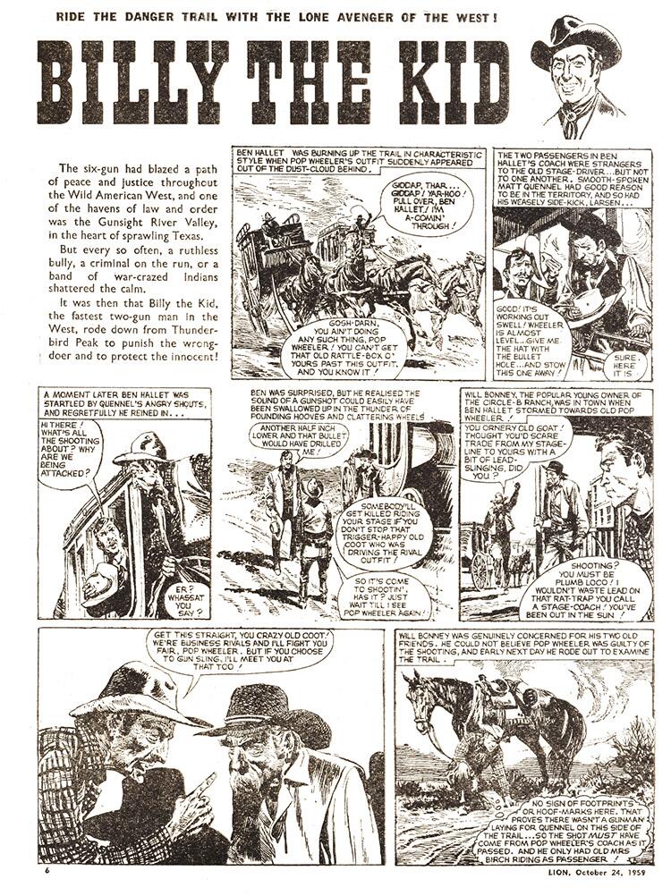 Fleetway Comics Archives: COMPLETE DON LAWRENCE BILLY THE KID