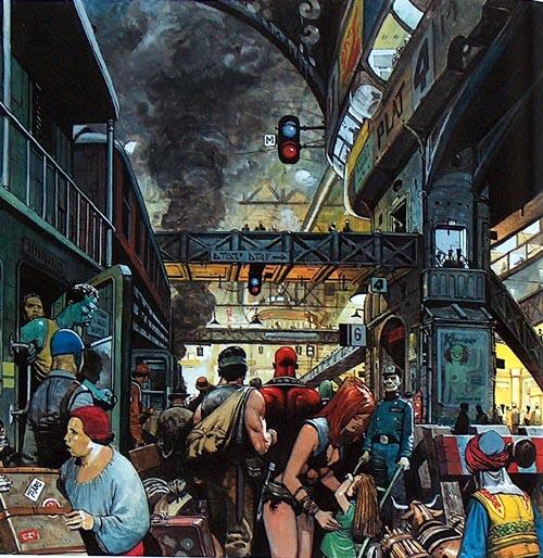 Pandarve: The Worlds of Don Lawrence by Don Lawrence, introduction by Martin Lodewijk