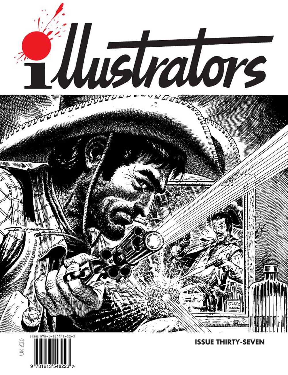 Back cover, illustrators issue 37