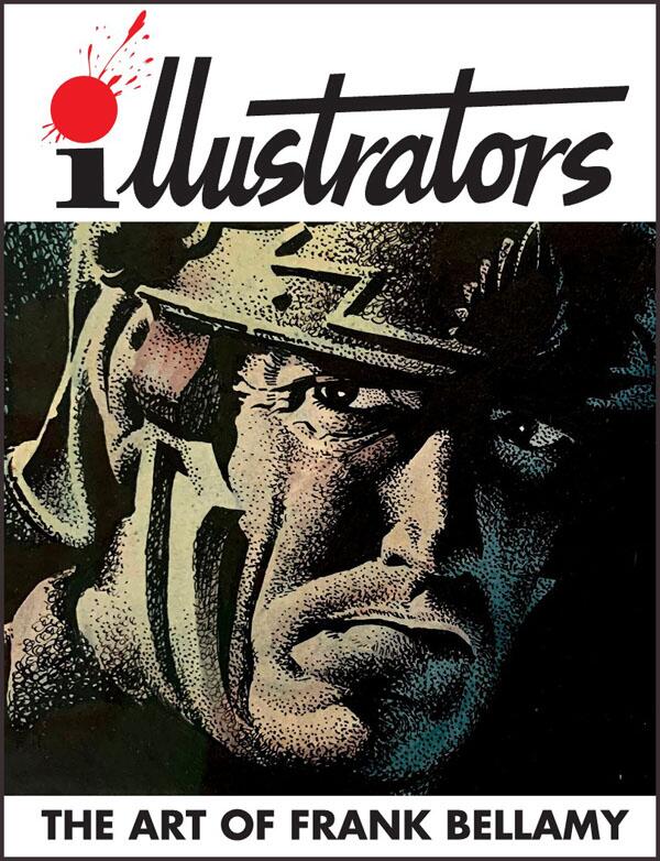 front cover, The Art of Frank Bellamy (illustrators Special #11)