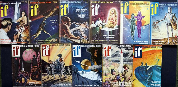 If: Worlds of Science Fiction: 1952 - 1953 (11 issues)