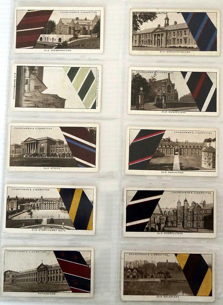 Well Known Ties (Second series)   Full set of 50 cards (1935)