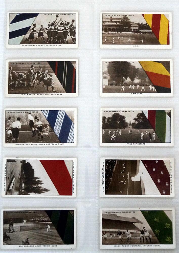 Well Known Ties (First series)   Full set of 50 cards (1934)