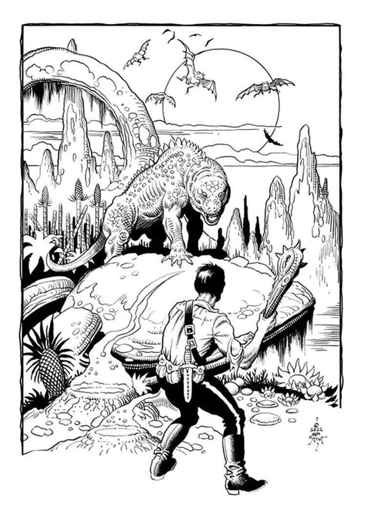 The Moon Maid – The Centennial Edition by Edgar Rice Burroughs