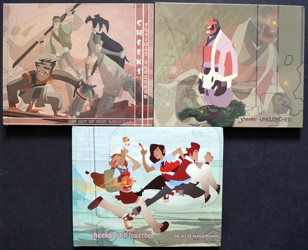 books, Cheeks: The Art of Sean Galloway Bundle