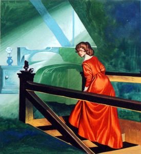 The Magic Flower is left Unguarded art by Ron Embleton