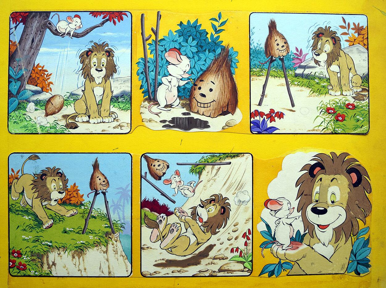 Leo The Friendly Lion - Milky Joe art by Bert Felstead