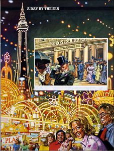 Blackpool art by Harry Green