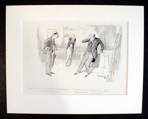 The West End Tailor art by William Ridgewell