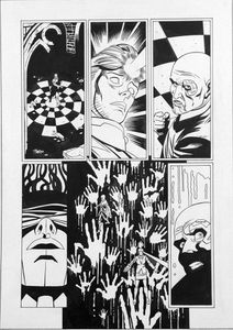 Doctor Who: The Crimson Hand, Part 2 Page 9 art by David Roach and Martin Geraghty