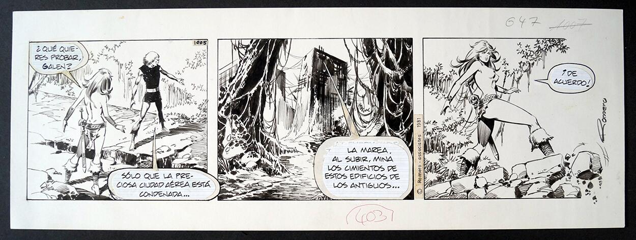 Axa Daily Strip #1005 art by Enric Badia Romero