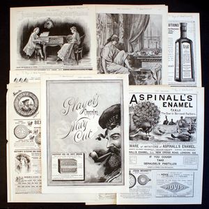 The Graphic: Advertising Bundle #1 (10 pages) art by Various Artists