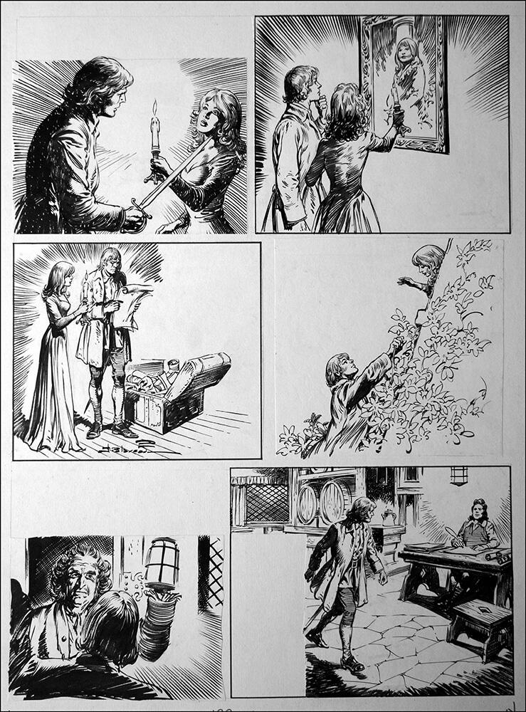 Second page of episode art by Jesus Blasco