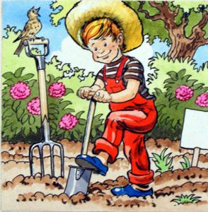 Digging for Victory art by Jesus Blasco