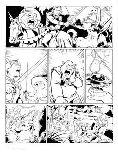 Shrek page 9 art by Bambos (Georgiou)