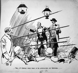 Wyatt Earp art by Neville Colvin