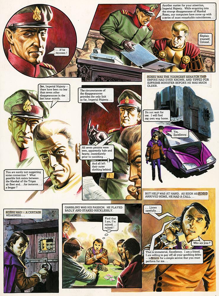 The Trigan Empire: Look and Learn issue 755 (3 July 1976) art by Oliver Frey