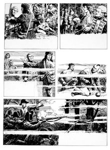 The Last of the Mohicans 9 art by Cecil Doughty