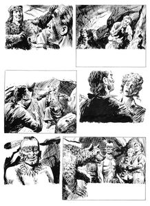 The Last of the Mohicans 19 art by Cecil Doughty